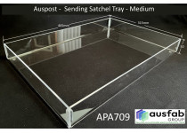 Clear Acrylic Sending Satchel Tray (Medium)